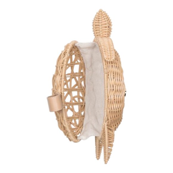 TOMMY BAHAMA Straw Turtle Clutch